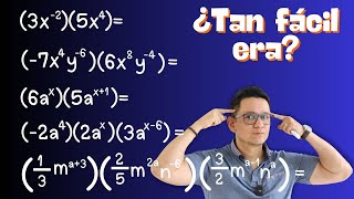 Multiplicación de términos algebraicos [upl. by Codi279]