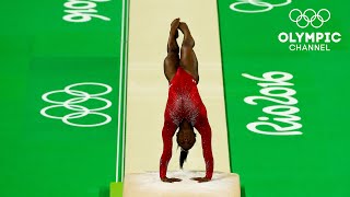 1️⃣6️⃣  Simone Biles highest scored event  16050  31DaysOfOlympics [upl. by Oynotna562]