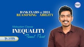 R A  INEQUALITY  Final Part  malayalam class Bank exam malayalam  POINT ACADEMY [upl. by Singh]