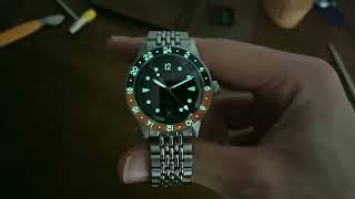 Baltic Aquascaphe GMT Lume [upl. by Weibel]