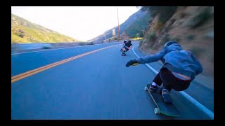 Downhill longboarding on crazy speed by AeraTrucks [upl. by Fusuy]