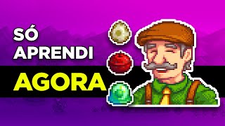 8 DICAS QUE SÓ APRENDI EM 2023 🤓 Stardew Valley [upl. by Teerprah307]