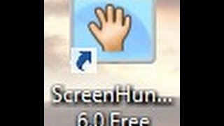 Screen Hunter  How to capture a part of the sceen or the whole screen using screen hunter [upl. by Oetomit]