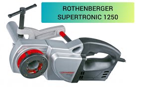 Repair Rothenberger Supertronic 1250 Pipe Threading Machine [upl. by Amalle]