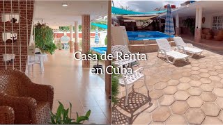 Así es una Casa de Renta para Extranjeros en Guanabo  Cuba  yusivlogscuba [upl. by Yesdnil]