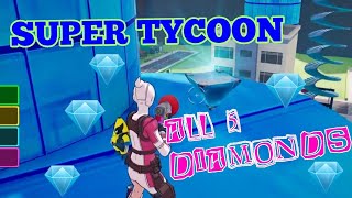 Fortnite  Super Tycoon All 5 Diamonds [upl. by Irving399]