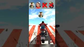 Sourav joshi brother bike jumping test  Indian bike driving 3d [upl. by Kenzi]