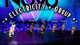 ROBLOX “Electricity” DANCE MOMS  Juniors Group [upl. by Esimorp429]