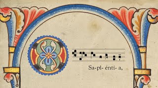 O SAPIENTIA  O WISDOM  O Antiphons Day 1  December 17  Latin and English  Gregorian Chant [upl. by Ardnaiek647]