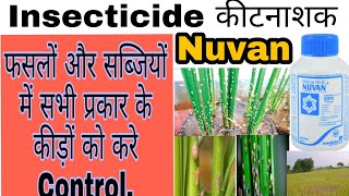 Nuvan Insecticideफसल और सब्जी में सभी प्रकार के कीड़ों कोControl करेnuvanInsectiside vktechagri [upl. by Charmine]