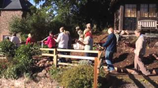 The Halsway Nyckelharpa Procession [upl. by Kenison]