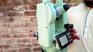 how to set up theodolite bangla  theodolite Kolida Total Station  ডিজিটাল সার্ভে কাজ বাংলায়। [upl. by Ayom]