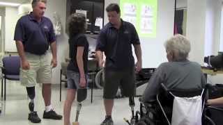 Amputee Walking School at St John Providence Health System720p H 264 AAC [upl. by Alvina]