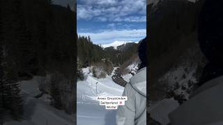 Arosa Graubünden SWITZERLAND 🇨🇭 Winter Trip 🤍💙🤍 [upl. by Nothgiel]