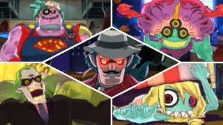 Yokai Watch 3  All Bosses Main Story [upl. by Ertsevlis831]