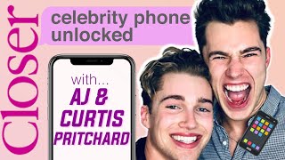 ‘That’s weird’ What has Curtis Pritchard been messaging AJ’s girlfriend [upl. by Erual248]