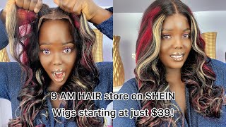 All Ready Wig for only 399AM HAIR store on SHEIN😩Search”ALL READY WIG”Most affordable glueless wig [upl. by Bounds]