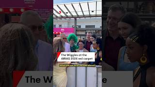 The Wiggles at the ARIAS 2024 red carpet [upl. by Avraham]