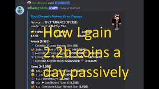 How I make 22b coins a day passively in hypixel skyblock [upl. by Laith421]