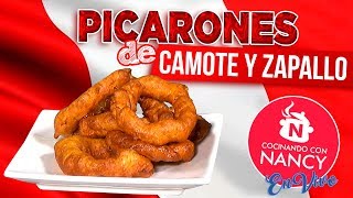 CLASE PICARONES DE CAMOTE Y ZAPALLO [upl. by Amabelle]