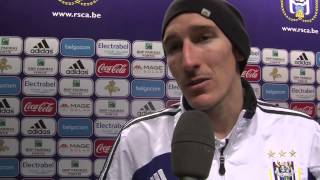 Kljestan and Kouyaté after our loss against Zulte Waregem [upl. by Africa]