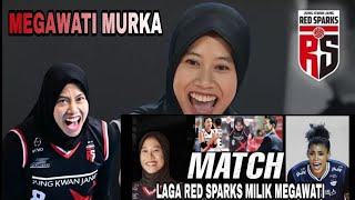 Megawati murka di pertandingan Red spraks vs Gs caltex [upl. by Chucho]