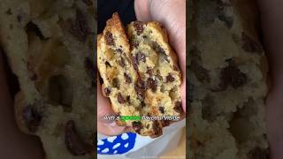 Healthy NYC Style Chocolate Chunk Walnut Cookies 🍪😍 [upl. by Eilis]