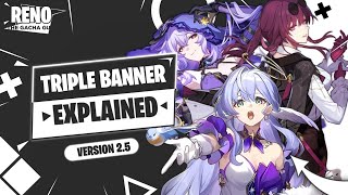 Version 26 Triple Banner Full Explanation HSR Kafka Robin and Black Swam Rerun New Update [upl. by Silyhp691]