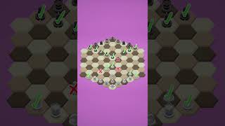 Hexagonal Pawns chess chess2 gamedev [upl. by Gervase]