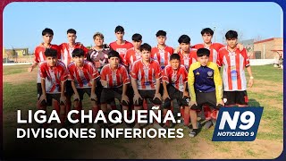 LIGA CHAQUEÑA DIVISIONES INFERIORES  NOTICIERO 9 [upl. by Illib]