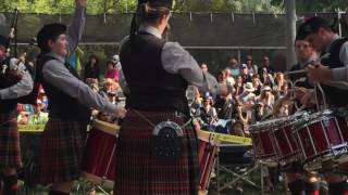 Prince Charles Pipe Band Playing up in Grade I  Pleasanton Games  MSR  September 3 2016 [upl. by Iderf344]