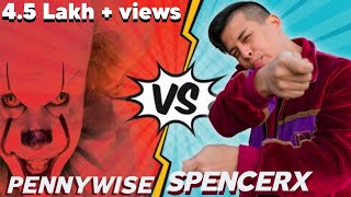 Spencer X vs Pennywise 🤯  Pennywise Beatbox  Spencer X vs Pennywise Beatbox Deep Bbx [upl. by Det]