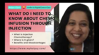 What Do I Need to Know About Chemotherapy Infusion Through Injection [upl. by Georgy483]