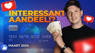 INTERESSANT AANDEEL om toe te voegen aan PORTFOLIO  Maart 2024 [upl. by Bucky723]