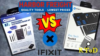 Battle of Repair Kits iFixit Pro Tech Toolkit vs Harbor Freight Quinn  Who Wins ifixit repair [upl. by Lightfoot]