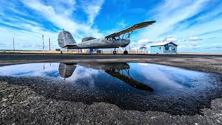 Cessna 140 Flying around Montana [upl. by Suhpesoj]