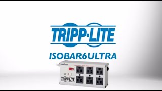 Tripp Lite Isobar 6Outlet Surge Protector  ISOBAR6ULTRA [upl. by Metah943]