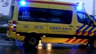 02102008 A1 Van Zuijtland Benthuizen Ambulance 16115 [upl. by Naus]