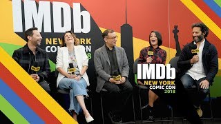 quotBig Mouthquot Cast Funny Interview About Puberty  NYCC 2018 [upl. by Nnaed]