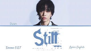 1 HOUR 1시  Dvwn 다운 – Still  Doona 이두나 OST  colors Lyrics English [upl. by Blackburn]