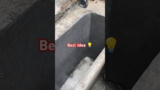 Septic Tank Plaster Kaise Kare 💯✅shorts youtubeshorts [upl. by Yecies]