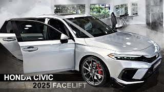 New Honda Civic 2025 Facelift  FIRST LOOK at Refreshed amp PlugIn Hybrid Civic [upl. by Silvia]