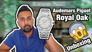 Audemars Piguet Royal Oak 15450ST Unboxing  It wears like a 40mm Rolex [upl. by Ricker]