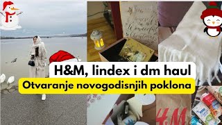 HampM lindex dm haul otvaranje novogodisnjih poklona🥰vlog [upl. by Ahseryt]