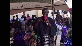 Ambassador Dr Olara Otunnus Pitiful Speech at Gure Me Pongdwongo Extended Program in Mucwini [upl. by Accem]