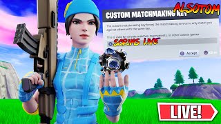 🔴 NA EAST CUSTOM MATCHMAKING SCRIMS LIVE SOLODUOSTRIOSSQUADS FORTNITE LIVE PS4XBOXPCMOBILE [upl. by Edorej365]