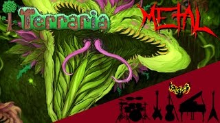 Terraria  Plantera 【Intense Symphonic Metal Cover】 [upl. by Acirretal]