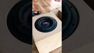 Box subwoofer 8 inch diybox speaker diyproject shorts [upl. by Damaris]