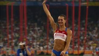 Career Chat  Yelena Isinbayeva  Singapore 2010 Youth Games [upl. by Senzer377]