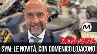 SYM ITALIA A EICMA 2024  Tutte le novità [upl. by Eleazar509]